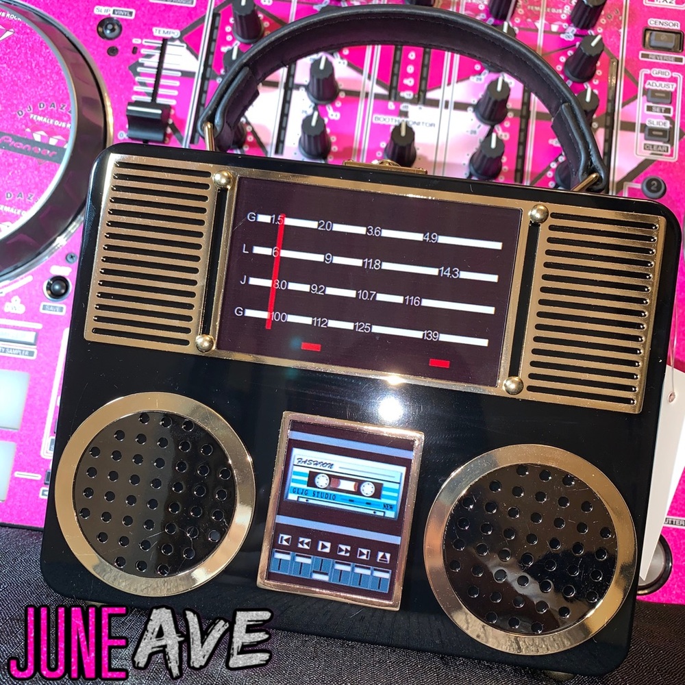 Retro Boombox Bag